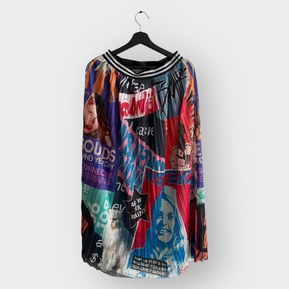 Hysteric Glamour Cute Girl Badges Long Skirt 2000s